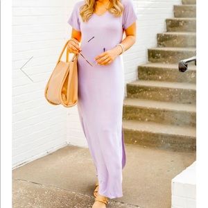 Pink Lily LAVENDER MAXI DRESS